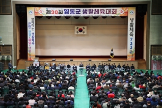 영동군생활체육대회 대표이미지