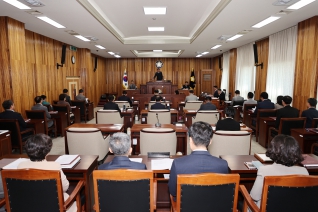 제341회 영동군의회 임시회 대표이미지