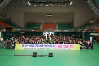 영동군장애인생활체육어울림 한궁대회 대표이미지