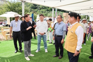 엑스포 행사장 사전점검 및 확인 대표이미지