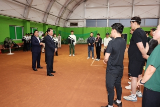 도민체전 출전선수 격려 대표이미지