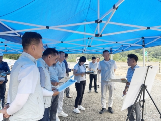 제336회 영동군의회 임시회 행정사무조사특별위원회 현장확인 대표이미지