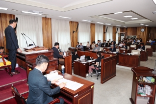 제343회 영동군의회 임시회 대표이미지