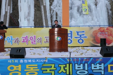 2012년 영동국제빙벽대회 대표이미지