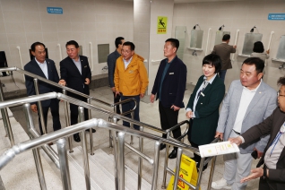 고령자복지주택 및 행복목욕탕 시찰 대표이미지