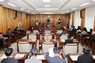 제337회 영동군의회 임시회 제5차본회의 대표이미지