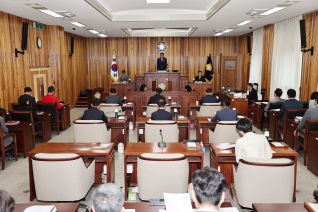 제341회 영동군의회 임시회 대표이미지